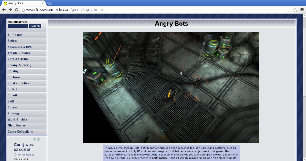 Angry Bots v Unity3D